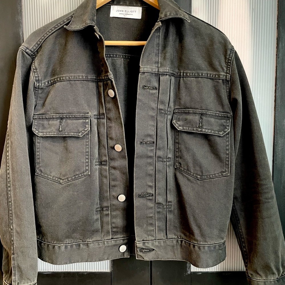 John Elliot Black Denim Jacket
